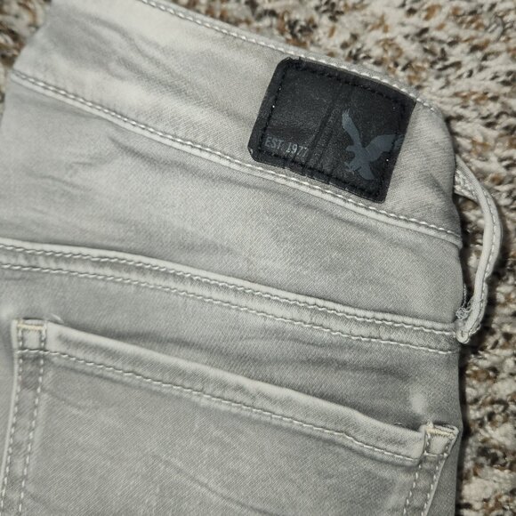 American Eagle Outfitters Women’s Grey Jeggings – Size 00 - Picture 6 of 11